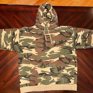 Brixton Camo Mens Hoodie
